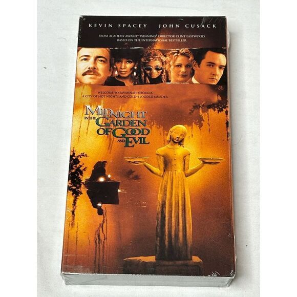 Midnight in the Garden of Good and Evil (VHS)- FACTORY SEALED-NEW JOHN CUSACK - Picture 1 of 7